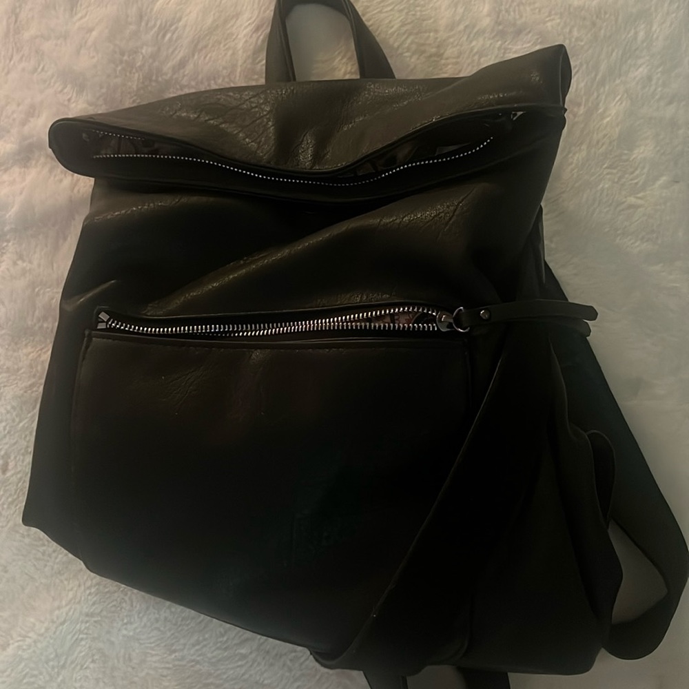Free people black backpack
